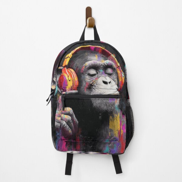 Item preview, DJ Monkey Business Thinker Ape With Headphones designed and sold by GrinGalore.