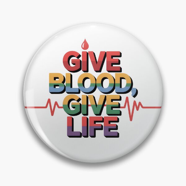 Item preview, Give blood give life designed and sold by nimmitrends.