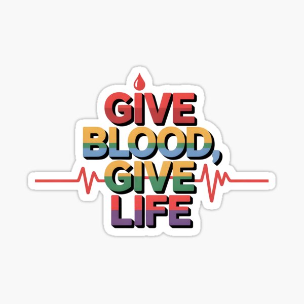 Item preview, Give blood give life designed and sold by nimmitrends.