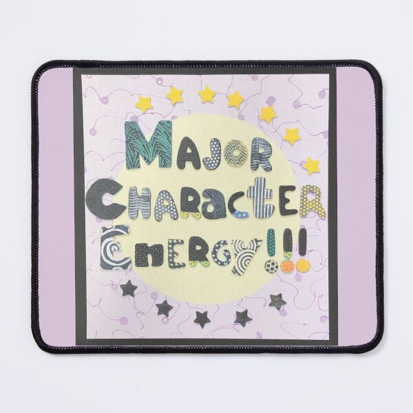 Item preview, Major Character Energy designed and sold by prunellaparsnip.