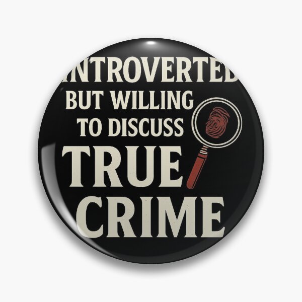 Item preview, Introverted But Willing to Discuss True Crime Shirt – Funny True Crime Fan Gift for Introverts designed and sold by Fantsy-world.