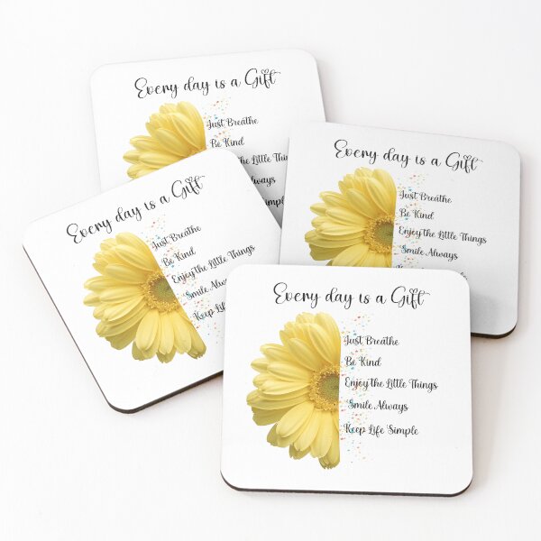 Item preview, Every Day is a Gift - just breath, be kind, smile always, keep life simple designed and sold by Dailywalker22.