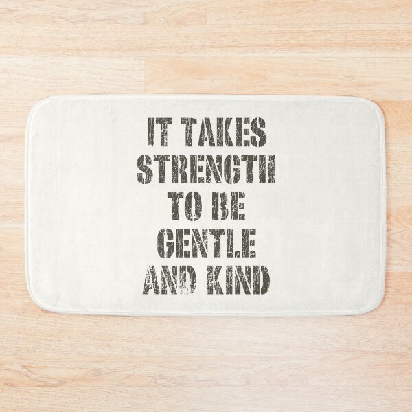 Item preview, It Takes Strength to Be Gentle and Kind 1986 designed and sold by AstroZombie6669.