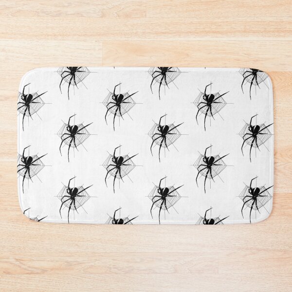 Item preview, Black spider and heart web designed and sold by luvissaya.