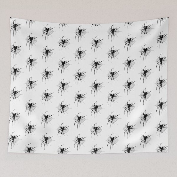 Item preview, Black spider and heart web designed and sold by luvissaya.