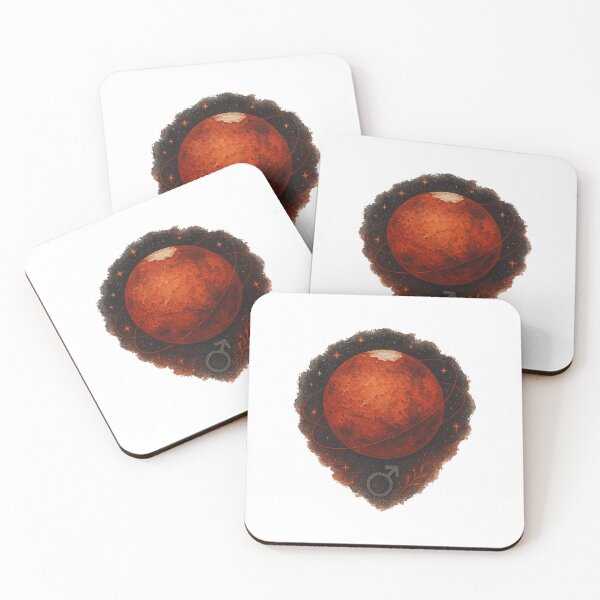 Item preview, Mars Symbol Red Planet Warrior Celestial Astrology Art designed and sold by Vendeloc.
