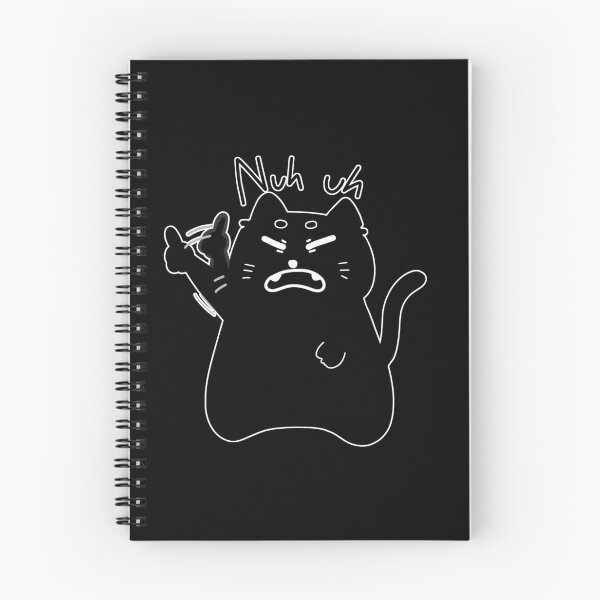 Item preview, Nuh uh chubby cat designed and sold by luvissaya.