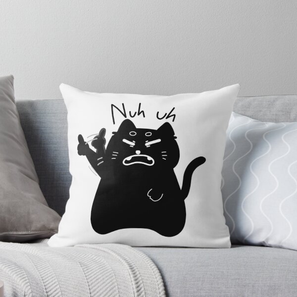 Item preview, Nuh uh chubby cat designed and sold by luvissaya.