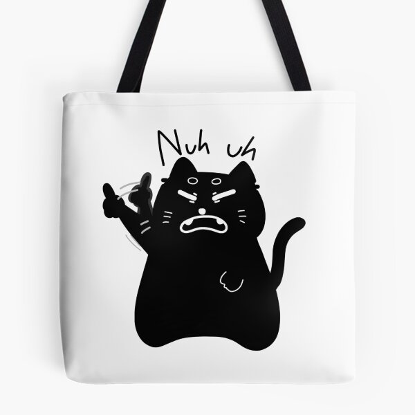 Item preview, Nuh uh chubby cat designed and sold by luvissaya.
