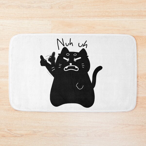 Item preview, Nuh uh chubby cat designed and sold by luvissaya.