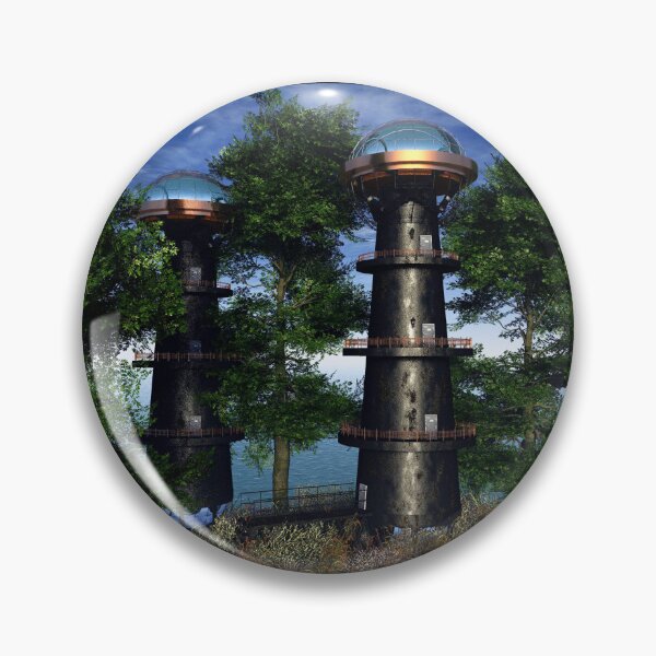 Item preview, Tower Houses designed and sold by Solitaire Parke.