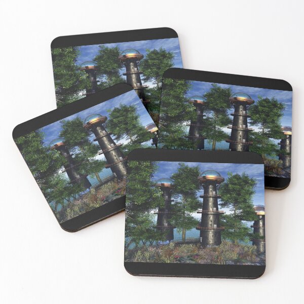 Item preview, Tower Houses designed and sold by Solitaire Parke.
