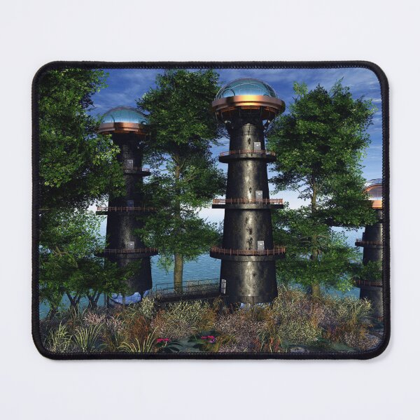 Item preview, Tower Houses designed and sold by Solitaire Parke.