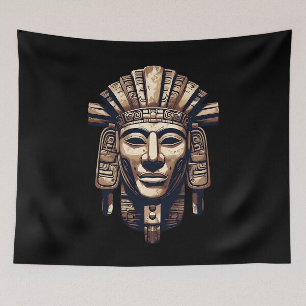 Item preview, Mayan Mask  designed and sold by StudioRedKoala.