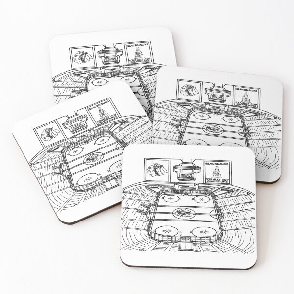 Item preview, Sport Team Stadium Art, Chicago Hockey, Illinois Hockey Team designed and sold by GalleryTrio.