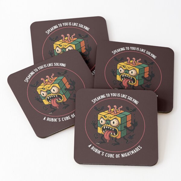 Item preview, Rubik's Cube of nightmares designed and sold by OddDuckProduct.