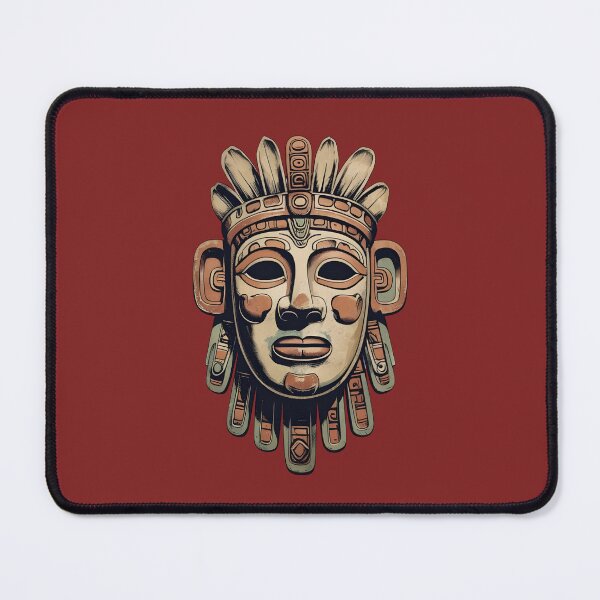 Item preview, Mayan Mask designed and sold by StudioRedKoala.
