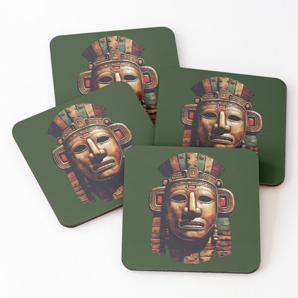 Item preview, Mayan Mask  designed and sold by StudioRedKoala.