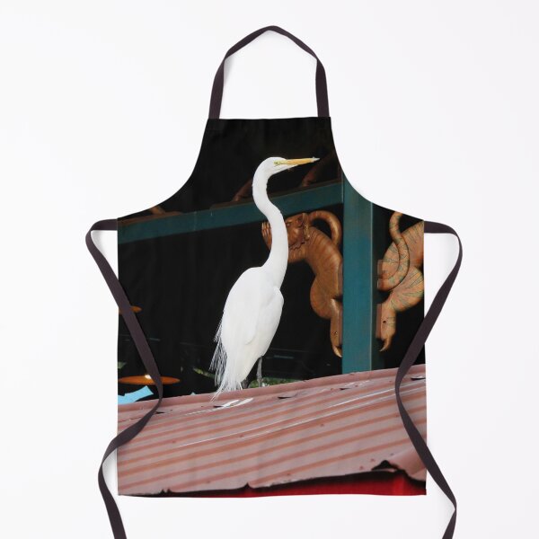Item preview, White Egret designed and sold by ShutterbugBttns.