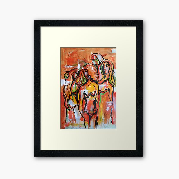 The Sisterhood Framed Art Print