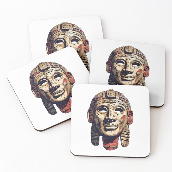 Item preview, Mayan Mask  designed and sold by StudioRedKoala.