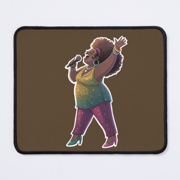 Item preview, Big Black Disco Diva aka Big Mama designed and sold by gayishdesign.