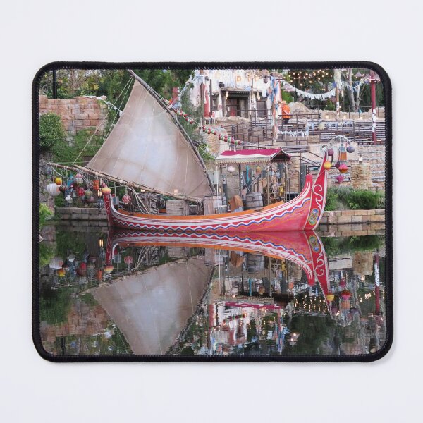 Item preview, Boat Reflection designed and sold by ShutterbugBttns.