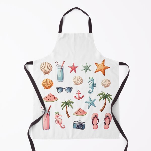 Item preview, SUMMER BEACH THEMED DOODLES designed and sold by KISHNAY-FASHION.