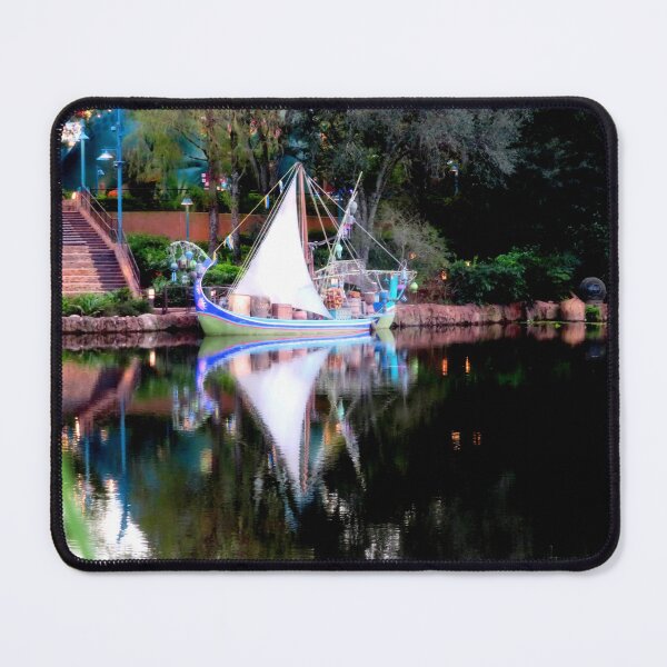 Item preview, Boat Reflection designed and sold by ShutterbugBttns.