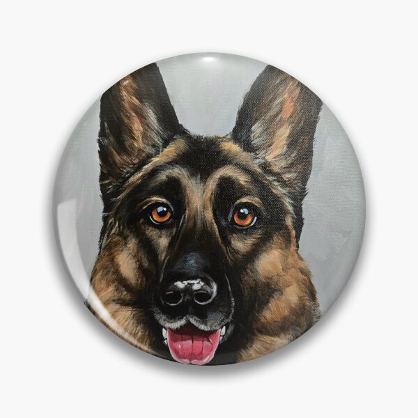 Item preview, German Shepherd Dog Portrait designed and sold by Sandra Lett.