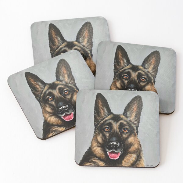 Item preview, German Shepherd Dog Portrait designed and sold by Sandra Lett.