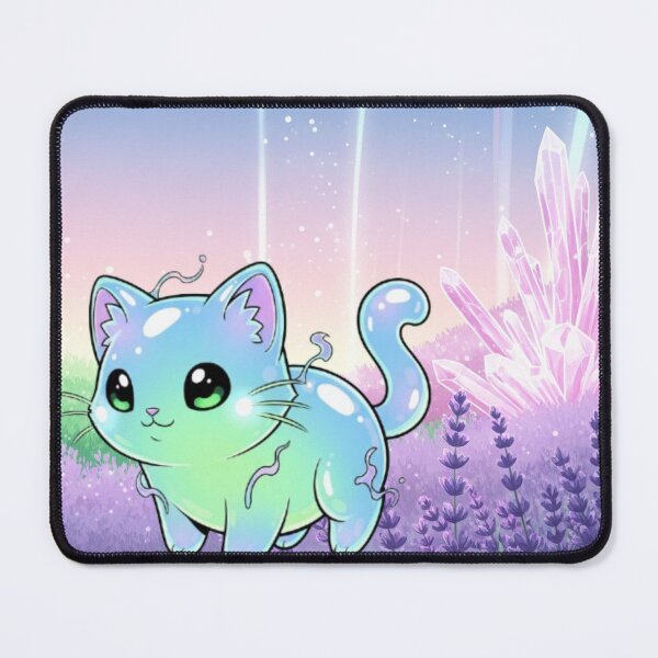 Item preview, Prisma, Kawaii Vortexia Kitty: Shining Cosmic Energy Pet - Comic Art designed and sold by InspireHaven.