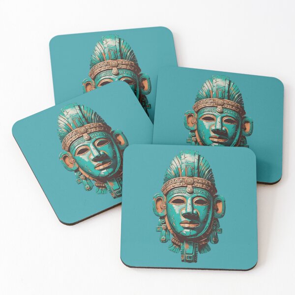 Item preview, Mayan Mask  designed and sold by StudioRedKoala.