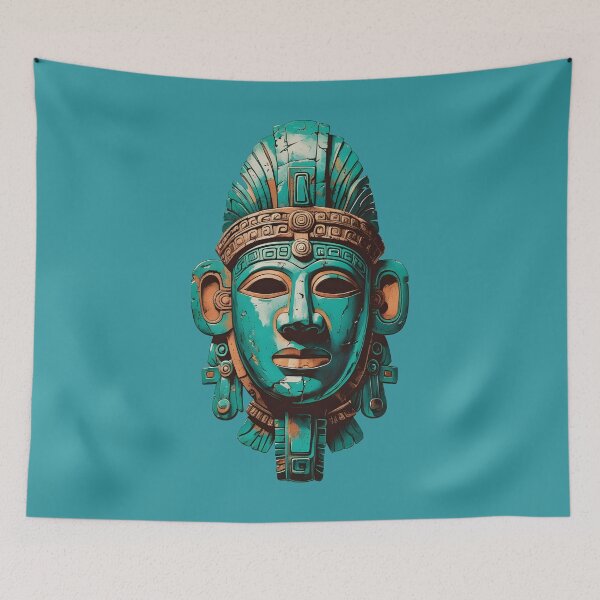 Item preview, Mayan Mask  designed and sold by StudioRedKoala.