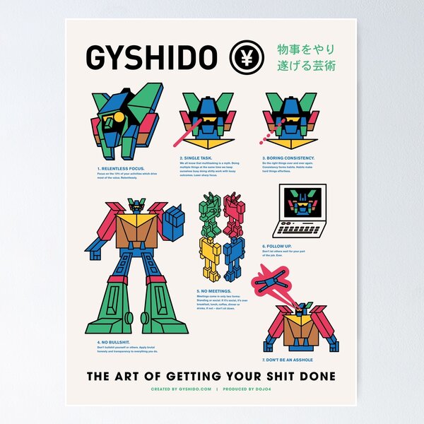 The “OG” GYSHIDO Manifesto Poster