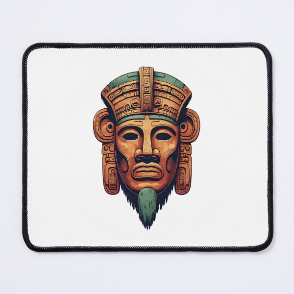 Item preview, Mayan Mask designed and sold by StudioRedKoala.