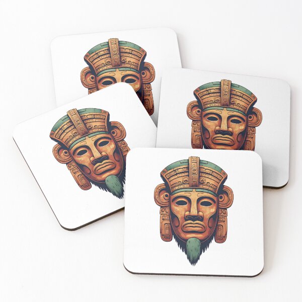 Item preview, Mayan Mask  designed and sold by StudioRedKoala.