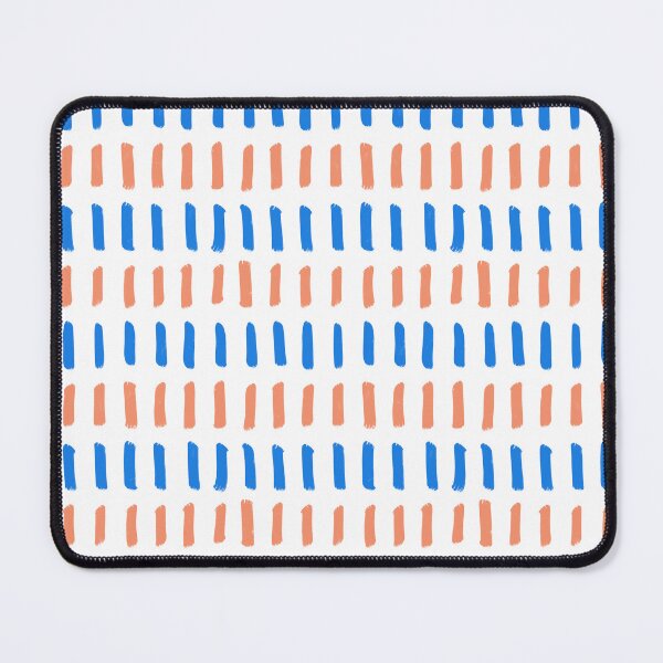 Item preview, Modern Minimalist Abstract Pattern, Painterly Paint Brush Strokes lines, Nordic colorful geometric design designed and sold by Natasha May Design.