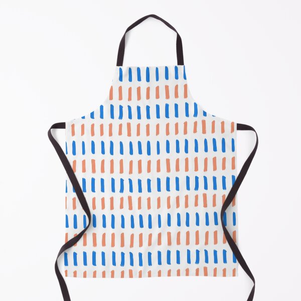 Item preview, Modern Minimalist Abstract Pattern, Painterly Paint Brush Strokes lines, Nordic colorful geometric design designed and sold by Natasha May Design.