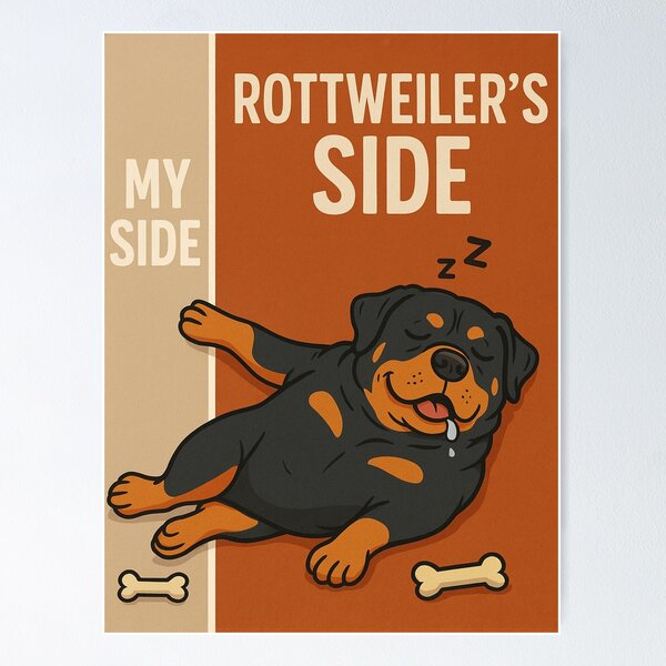 Item preview, Rottweiler's side designed and sold by 123ks.