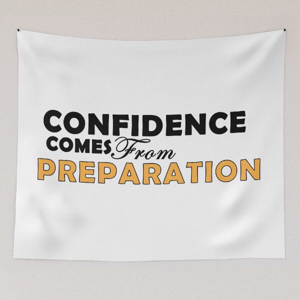 Item preview, Confidence comes from preparation designed and sold by Positive Mindzet!.