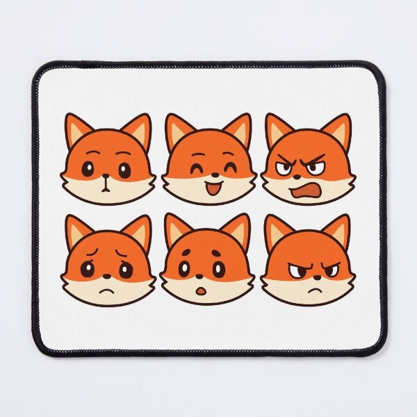 Item preview, Fox expressions designed and sold by TheNewPixel.