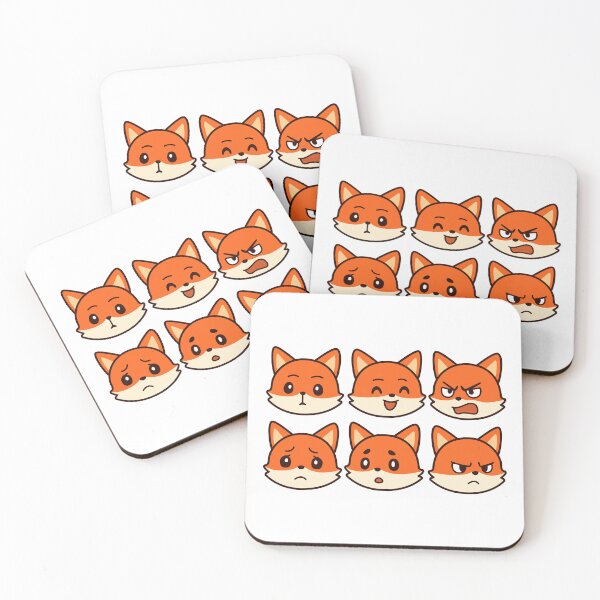 Item preview, Fox expressions designed and sold by TheNewPixel.