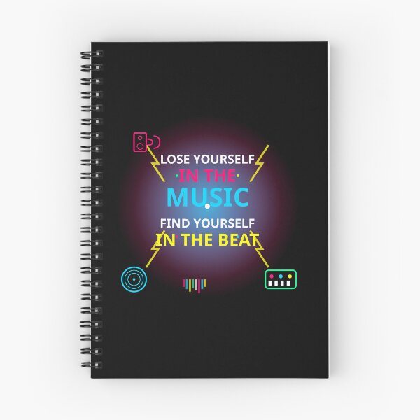 Item preview, LOSE YOURSELF IN THE MUSIC - Techno Energy Design designed and sold by Pickmash.