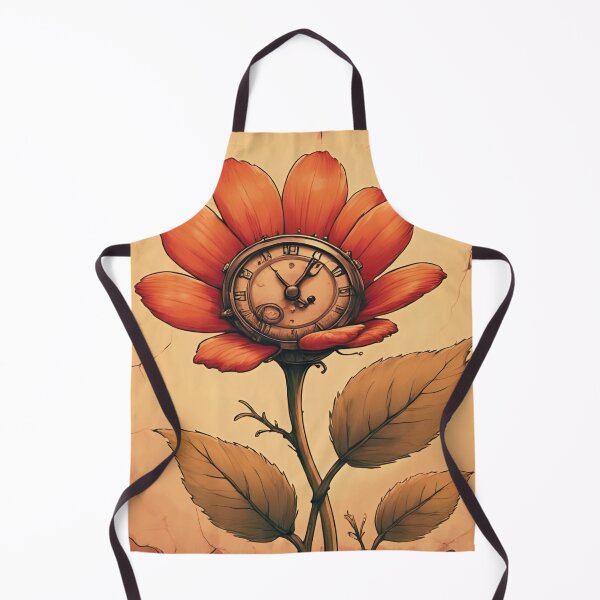 Item preview, The Last Petal of Time Steampunk Botanical Flower T-shirts Design designed and sold by coolcomonshirts.
