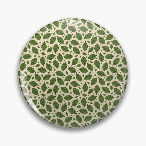 Item preview, Patrón estilizado de hojas verdes designed and sold by Cherevan.