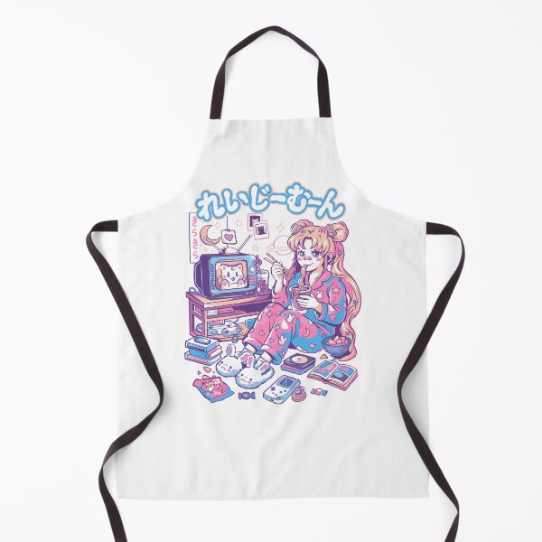 Item preview, Home Sweet Moon Cute Anime Girl designed and sold by EduEly.