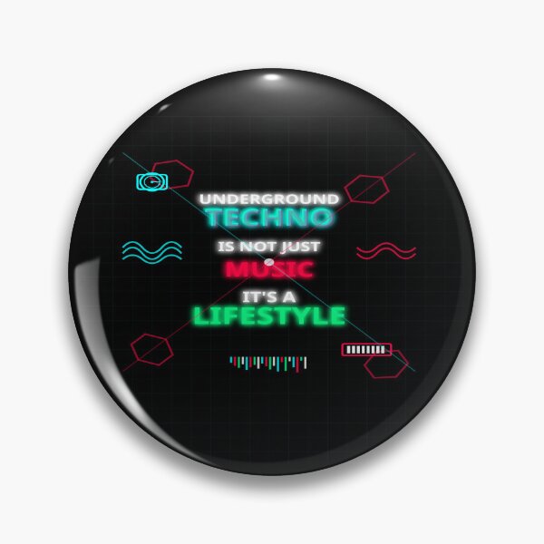 Item preview, UNDERGROUND TECHNO LIFESTYLE - Cyber Grid Design designed and sold by Pickmash.