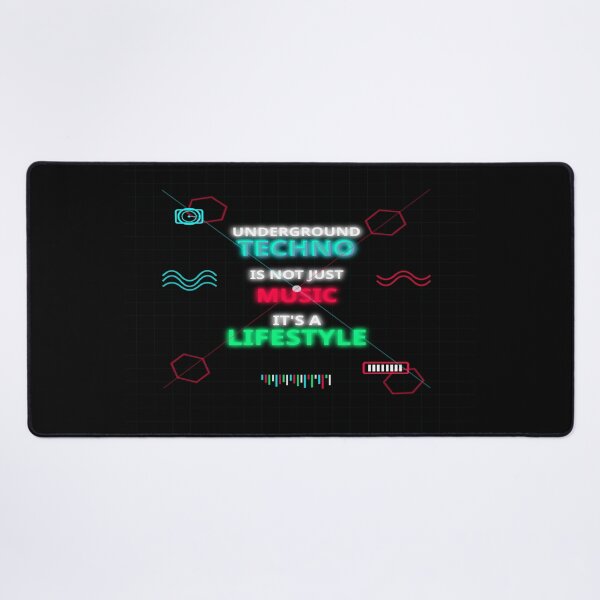 Item preview, UNDERGROUND TECHNO LIFESTYLE - Cyber Grid Design designed and sold by Pickmash.