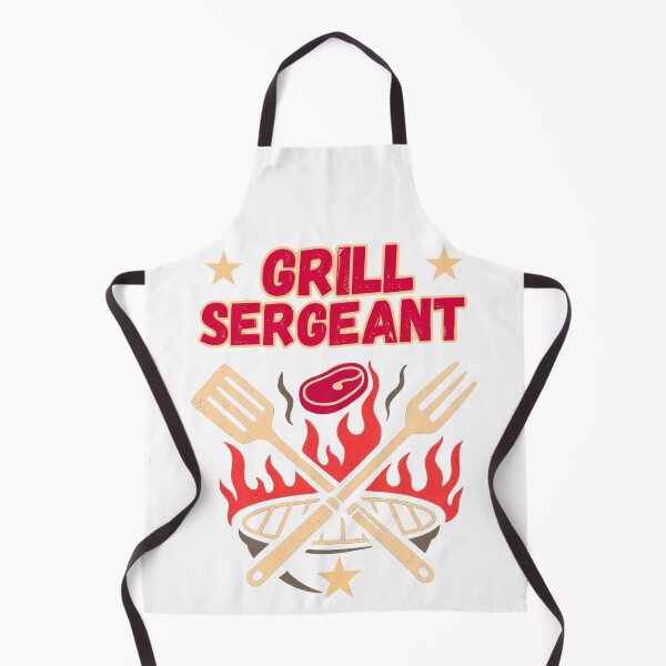 Item preview, Grill Sergeant – Funny BBQ Design for Dad, Uncle, or Backyard Chef designed and sold by GiggleBear.